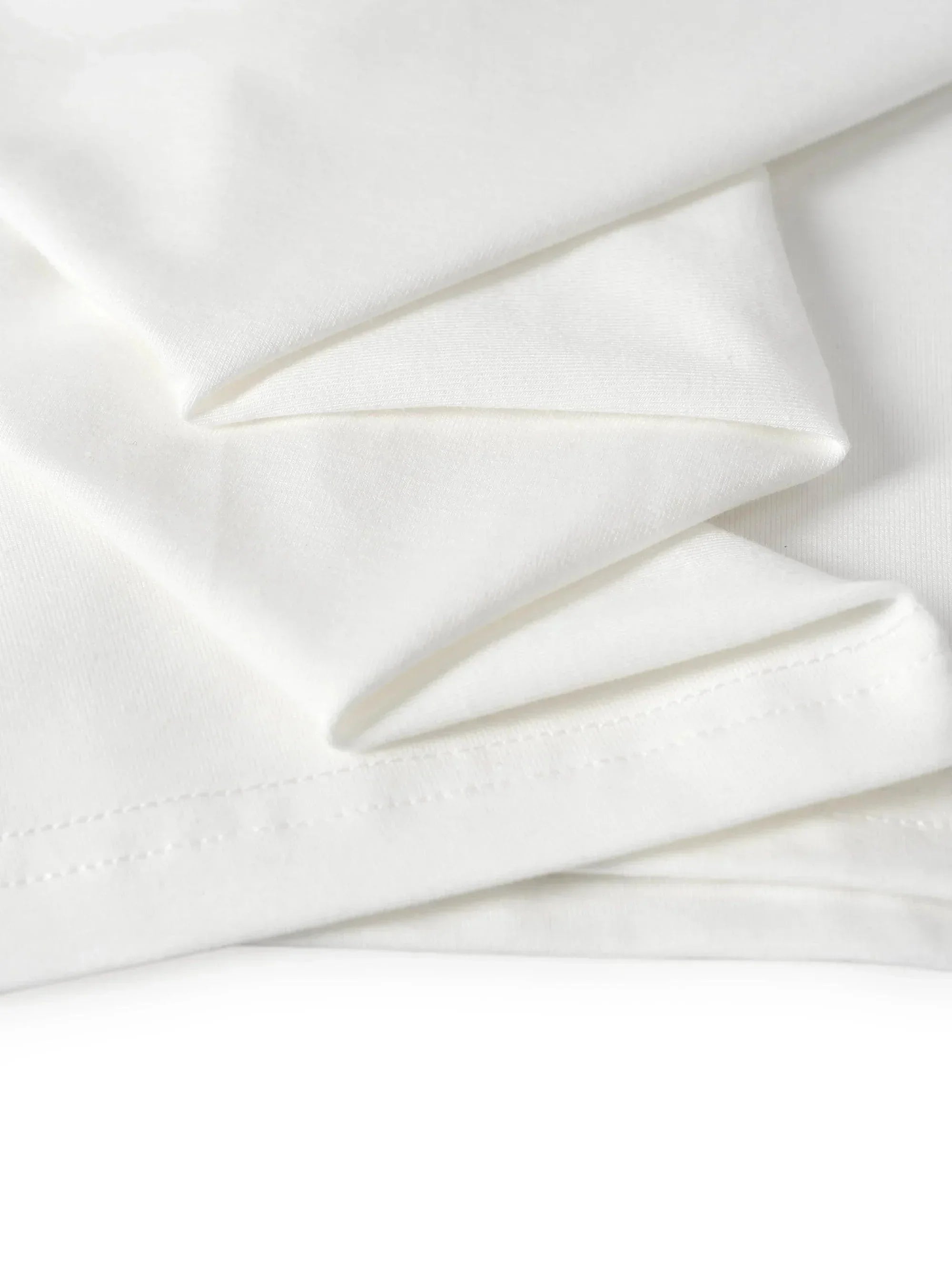 Stretch-Knit Bamboo Classic Basic Tee BELLE