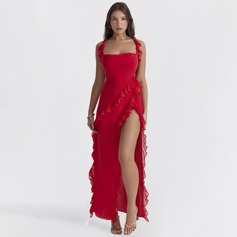 Maisa | Ruffle Maxi Dress
